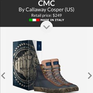 A custom made shoe created and designed by ME.